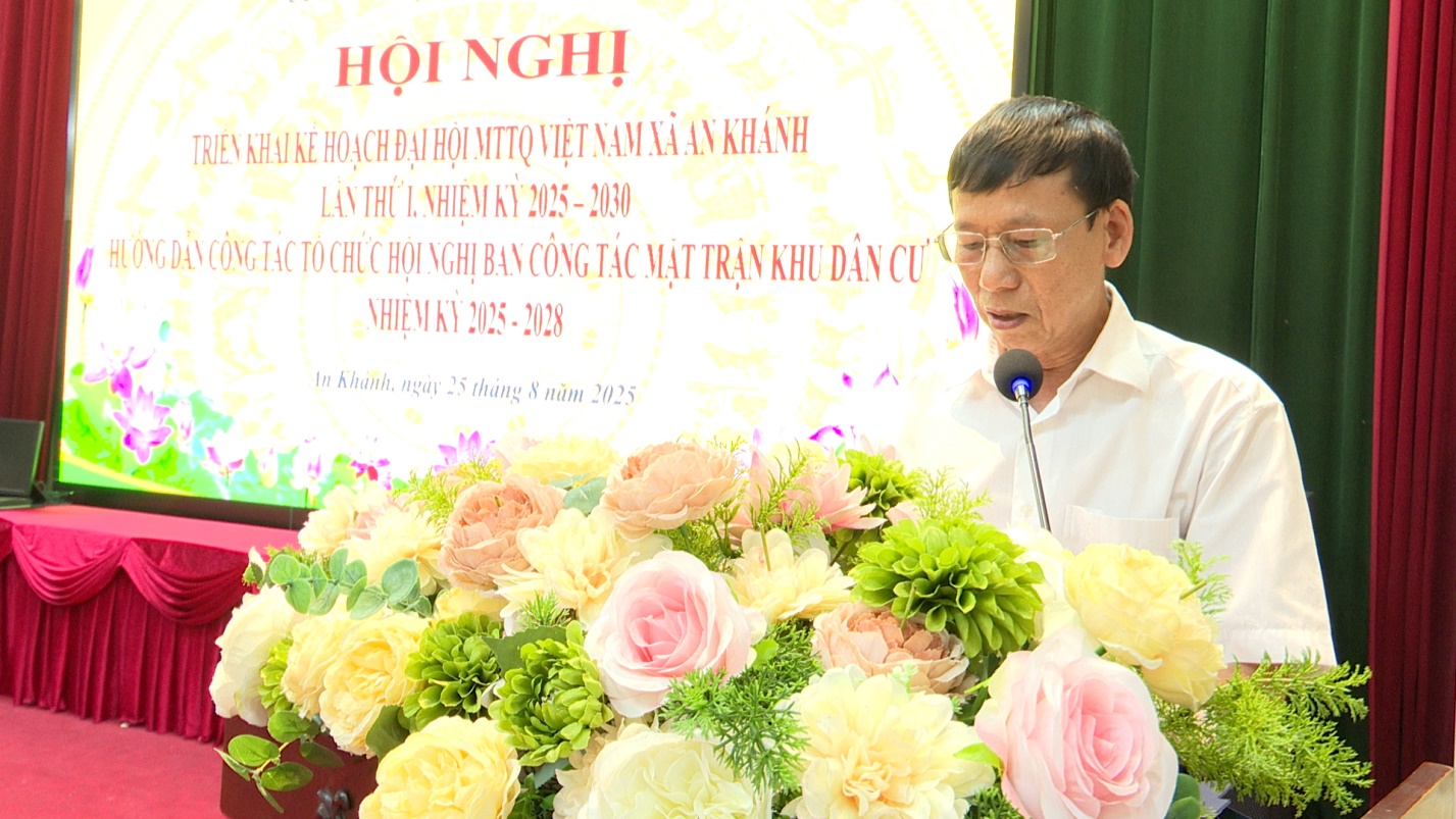 Ủy ban MTTQ Việt Nam xã An Khánh triển khai Kế hoạch Đại hội lần thứ I, nhiệm kỳ 2025-2030- Ảnh 4.