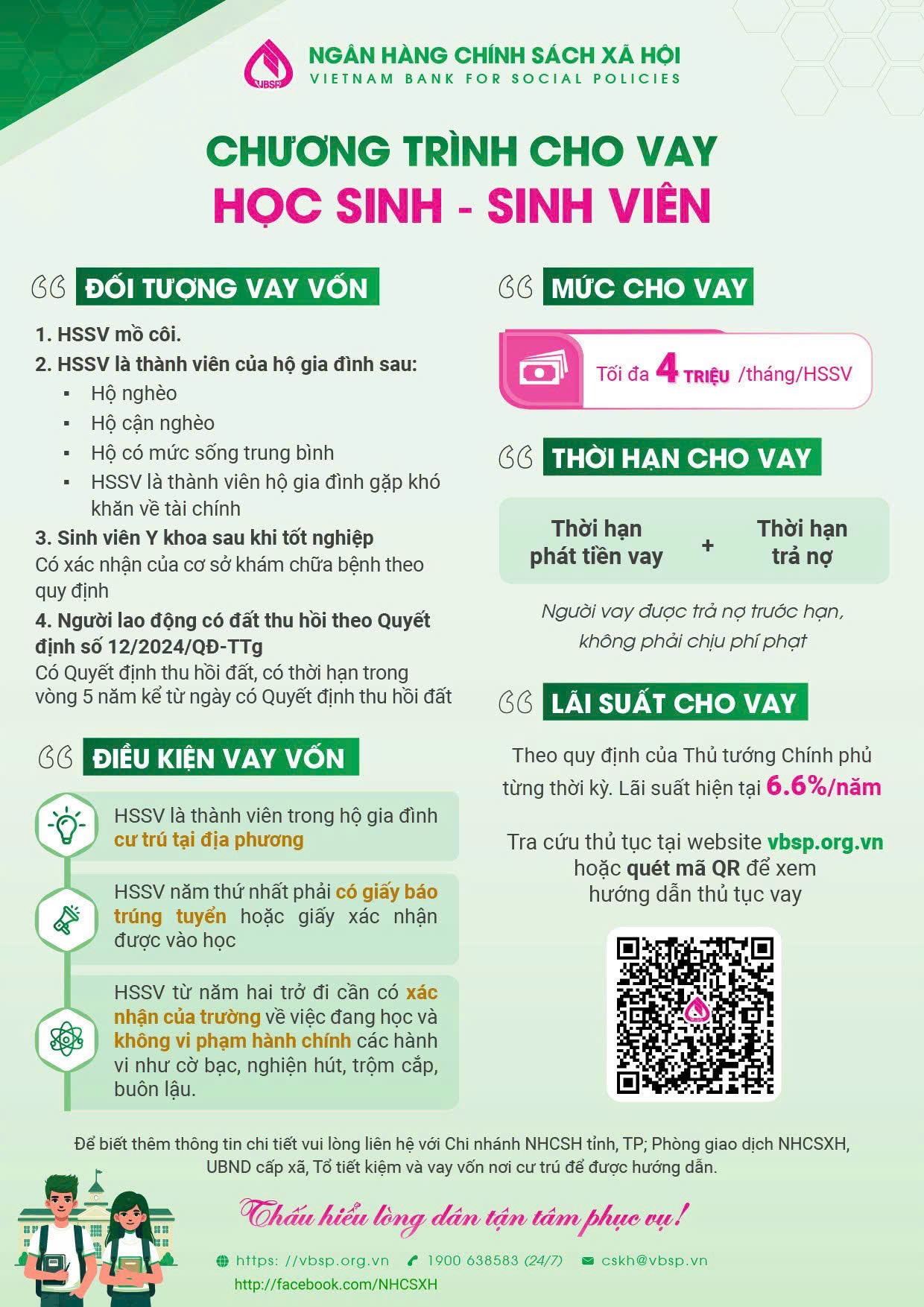 CHO VAY HỌC SINH SINH VIÊN TẠI NHCSXH- Ảnh 1.