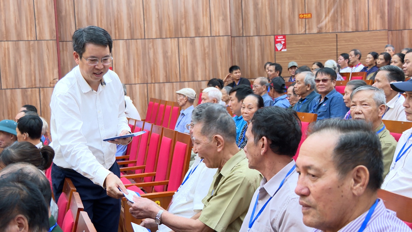 Hội nghị tri ân người có công tại Hoài Đức nhân kỷ niệm 80 năm Quốc Khánh 2/9- Ảnh 7.