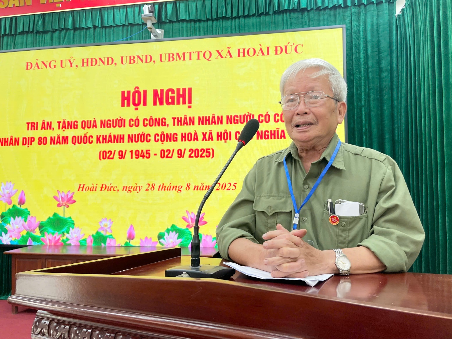 Hoài Đức tri ân, tặng quà người có công và thân nhân người có công nhân dịp kỷ niệm 80 năm Quốc khánh nước CHXHCN Việt Nam- Ảnh 7.