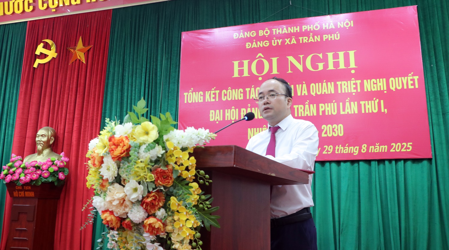 Đảng uỷ xã Trần Phú khen thưởng 11 tập thể, 28 cá nhân xuất sắc- Ảnh 1.