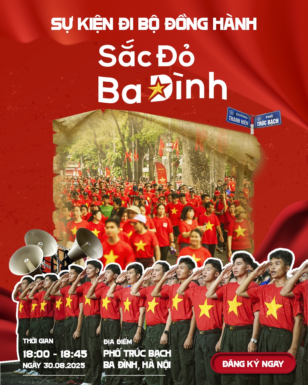 Sắc đỏ Ba Đình - Bản giao hưởng của sắc màu độc lập- Ảnh 1.
