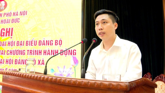 Đảng ủy xã Hoài Đức khen thưởng 10 tập thể, 21 cá nhân có thành tích xuất sắc trong công tác tổ chức Đại hội đại biểu Đảng bộ xã lần thứ I- Ảnh 6.