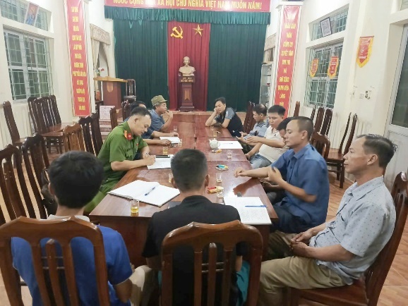 Công an xã Quảng Bị quyết tâm giữ vững an ninh trật tự  dịp kỷ niệm 80 năm Cách mạng Tháng Tám và Quốc khánh 2/9- Ảnh 4.