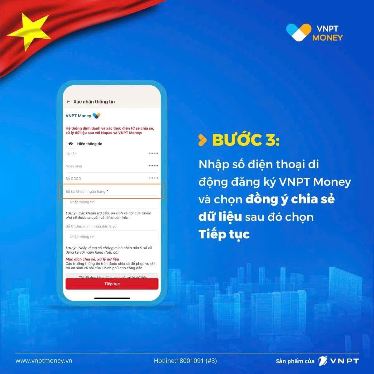 Nhận 100.000 đồng quà tặng dịp 2-9 với VNPT Money- Ảnh 3.