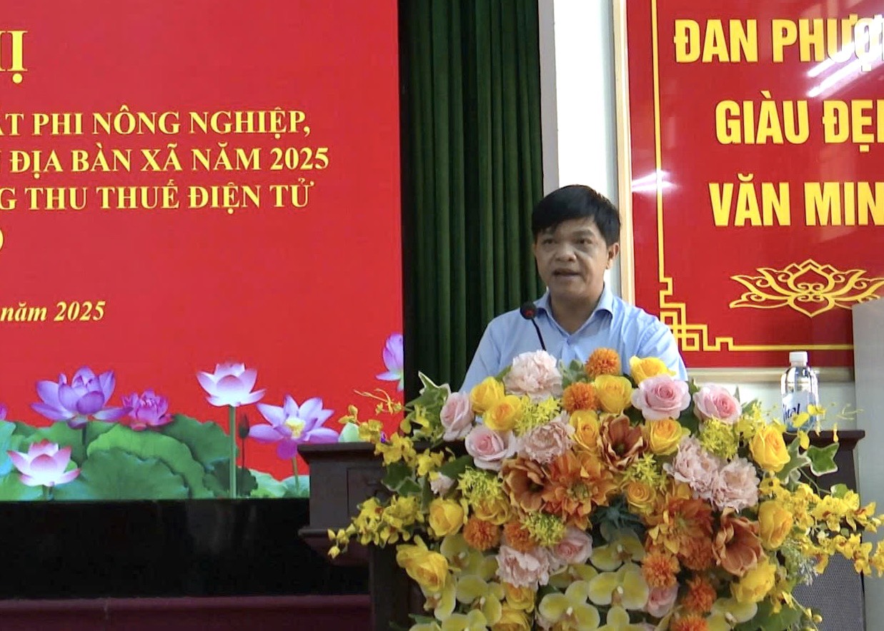 Đan Phượng triển khai thu, nộp thuế sử dụng đất phi nông nghiệp năm 2025 bằng phương thức điện tử qua eTax Mobile- Ảnh 3.