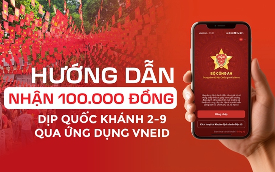 Hướng dẫn NHẬN QUÀ TẾT ĐỘC LẬP - QUỐC KHÁNH 2/9/2025 qua tài khoản ngân hàng và VNeID