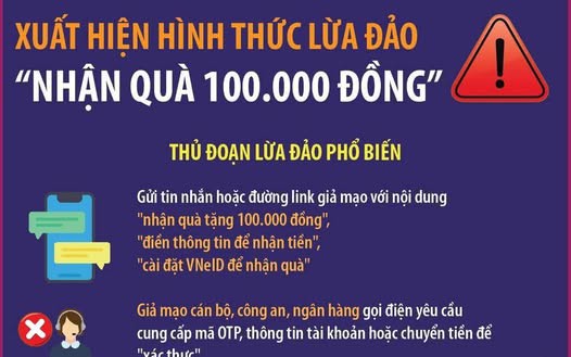 Cảnh giác: Xuất hiện hình thức lừa đảo 