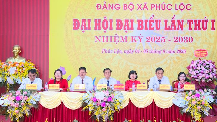 Phiên trù bị Đại hội đại biểu Đảng bộ xã Phúc Lộc lần thứ I, nhiệm kỳ 2025 – 2030: Bước chuẩn bị quan trọng cho Đại hội phiên chính thức- Ảnh 2.