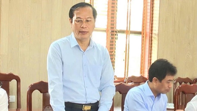 Chủ nhiệm Uỷ ban Kiểm tra Thành uỷ Hà Nội Hoàng Trọng Quyết làm việc tại xã Sơn Đồng về công tác chuẩn bị tổ chức Đại hội Đảng bộ xã lần thứ Nhất- Ảnh 1.
