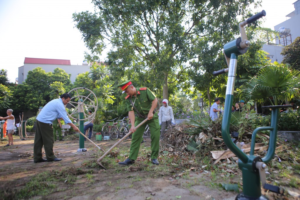 Xây dựng diện mạo đô thị phường Phúc Lợi sáng - xanh - sạch - đẹp- Ảnh 8.
