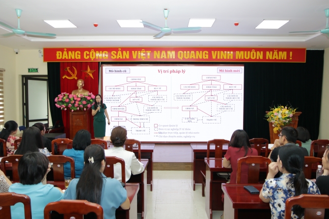 Hà Nội tăng cường năng lực y tế cơ sở trong mô hình chính quyền địa phương hai cấp- Ảnh 1.