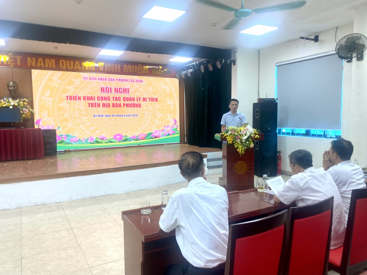 UBND phường Ba Đình: Triển khai công tác quản lý di tích trên địa bàn phường- Ảnh 1.