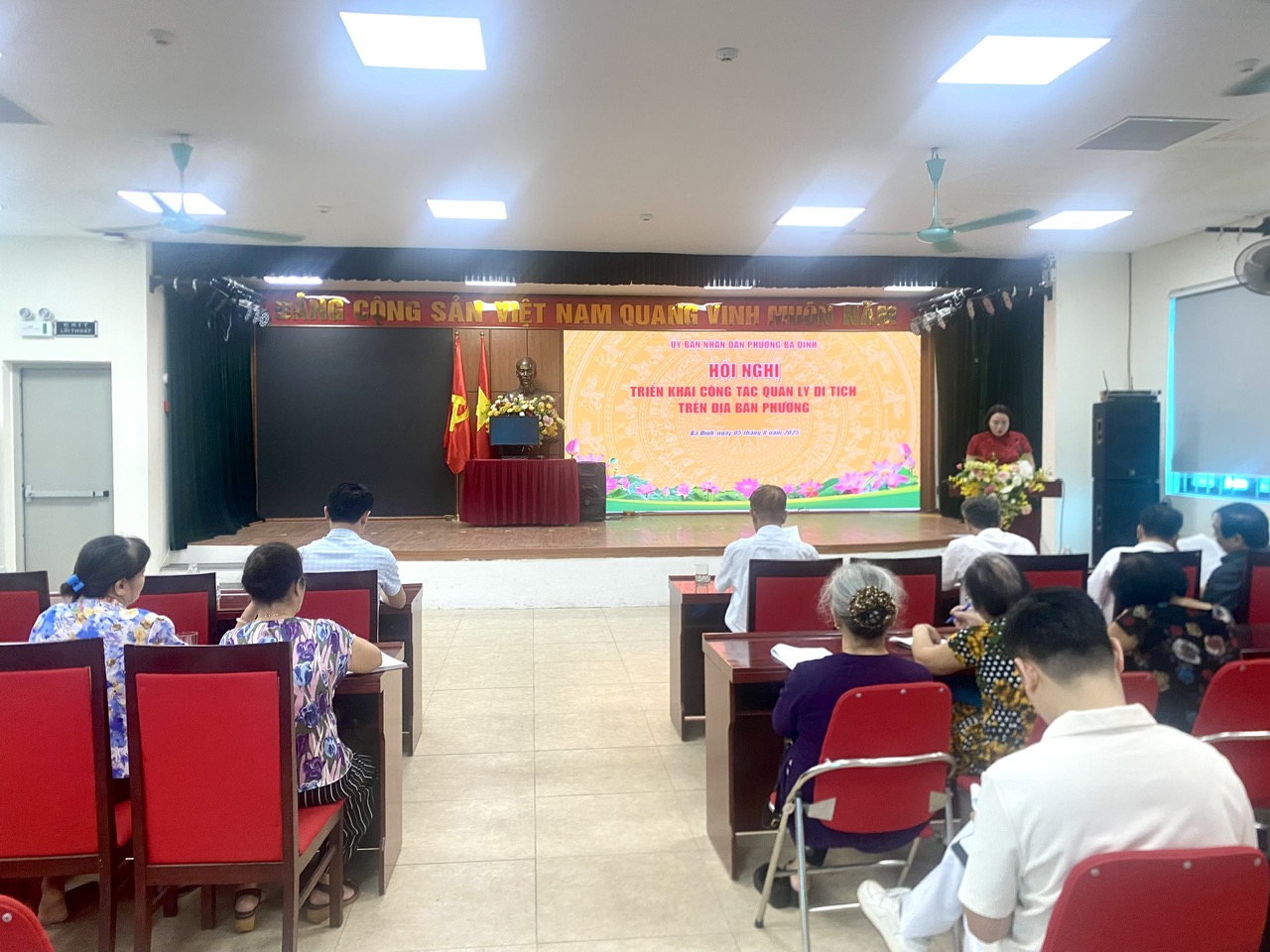 UBND phường Ba Đình: Triển khai công tác quản lý di tích trên địa bàn phường- Ảnh 2.