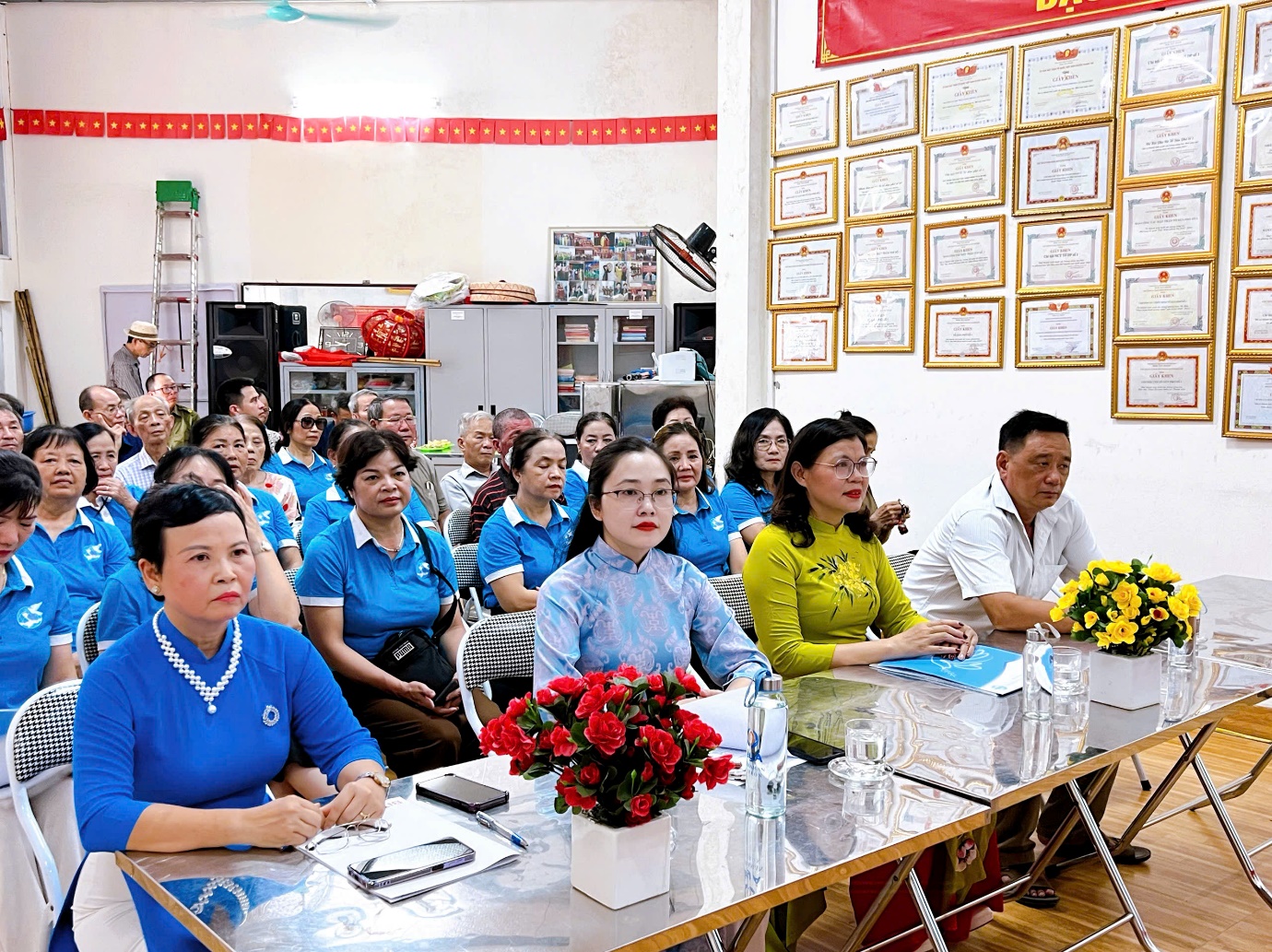 Phường Thanh Liệt gắn biển công trình “Chi hội Phụ nữ xung kích phòng cháy, chữa cháy” tại tổ dân phố số 1- Ảnh 1.