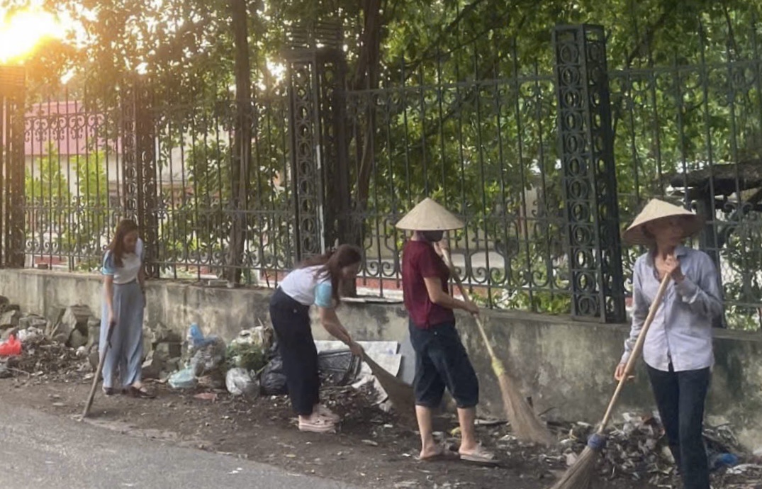 Hội Phụ nữ xã Mỹ Đức thi đua lập thành tích chào Mừng Đại hội Đảng bộ xã khóa 1- Ảnh 3.