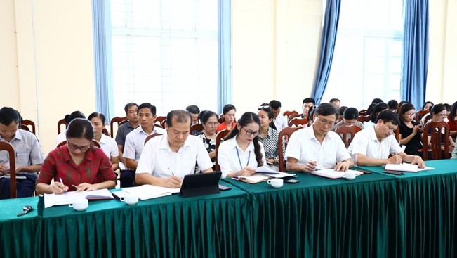 Đảng ủy xã tổ chức giao ban công tác Đảng và các nhiệm vụ trọng tâm tháng 8/2025- Ảnh 3.