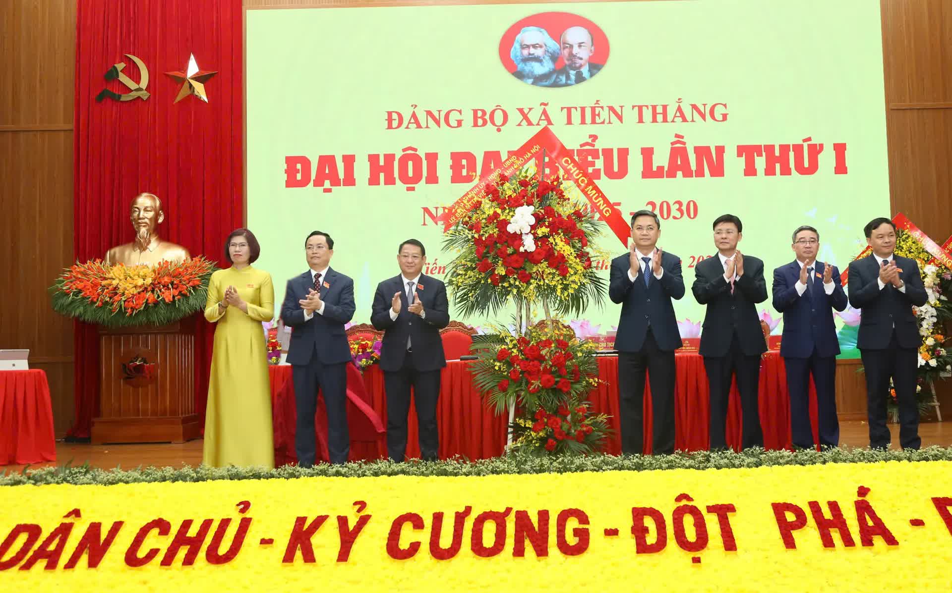 Đại hội đại biểu Đảng bộ xã Tiến Thắng lần thứ I, nhiệm kỳ 2025-2030 thành công tốt đẹp- Ảnh 3.