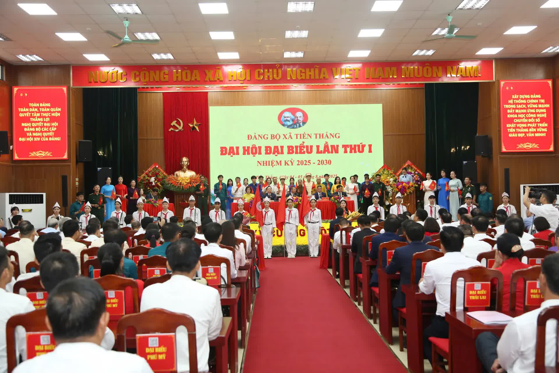 Đại hội đại biểu Đảng bộ xã Tiến Thắng lần thứ I, nhiệm kỳ 2025-2030 thành công tốt đẹp- Ảnh 4.