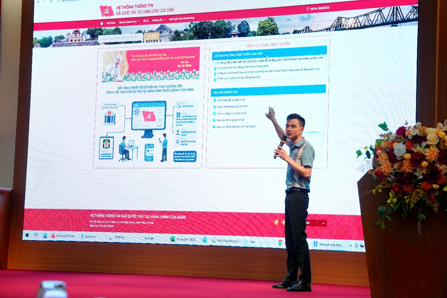Hội nghị tập huấn nghiệp vụ triển khai dịch vụ công trực tuyến của Đảng, kỹ năng phòng chống lừa đảo công nghệ cao và hướng dẫn quy trình đổi thẻ đảng viên- Ảnh 3.