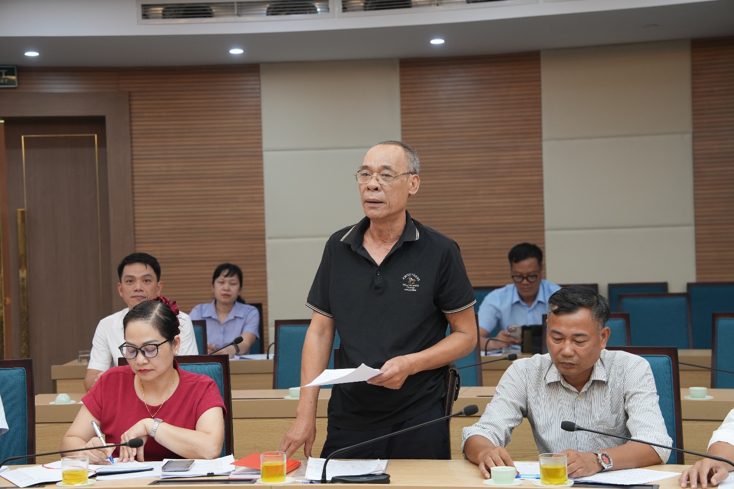 UBND xã Gia Lâm tổ chức hội nghị giao ban trưởng thôn, tổ trưởng TDP định kỳ tháng 7/2025- Ảnh 3.