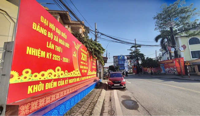 Xã Hoài Đức đẩy mạnh công tác tuyên truyền Đại hội đại biểu Đảng bộ xã lần thứ I, nhiệm kỳ 2025-2030- Ảnh 3.