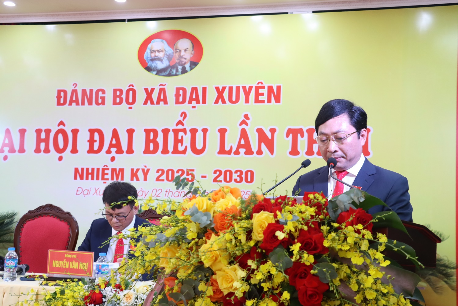 Đại hội đại biểu Đảng bộ xã Đại Xuyên lần thứ I, nhiệm kỳ 2025 -2030: Vững bước tiến vào kỷ nguyên mới- Ảnh 3.