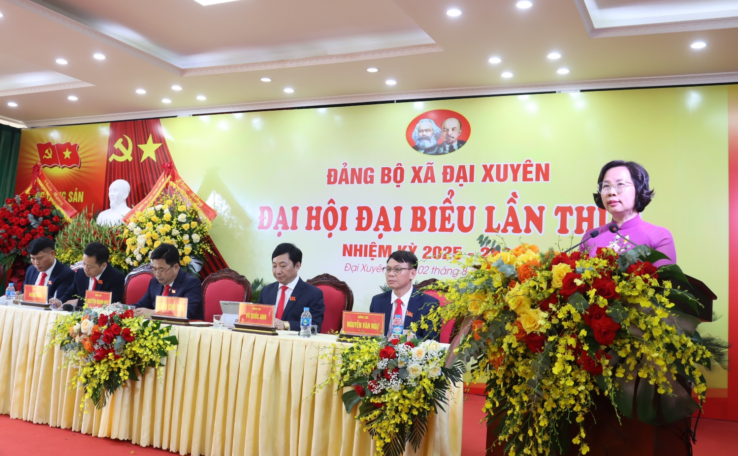 Đại hội đại biểu Đảng bộ xã Đại Xuyên lần thứ I, nhiệm kỳ 2025 -2030: Vững bước tiến vào kỷ nguyên mới- Ảnh 9.