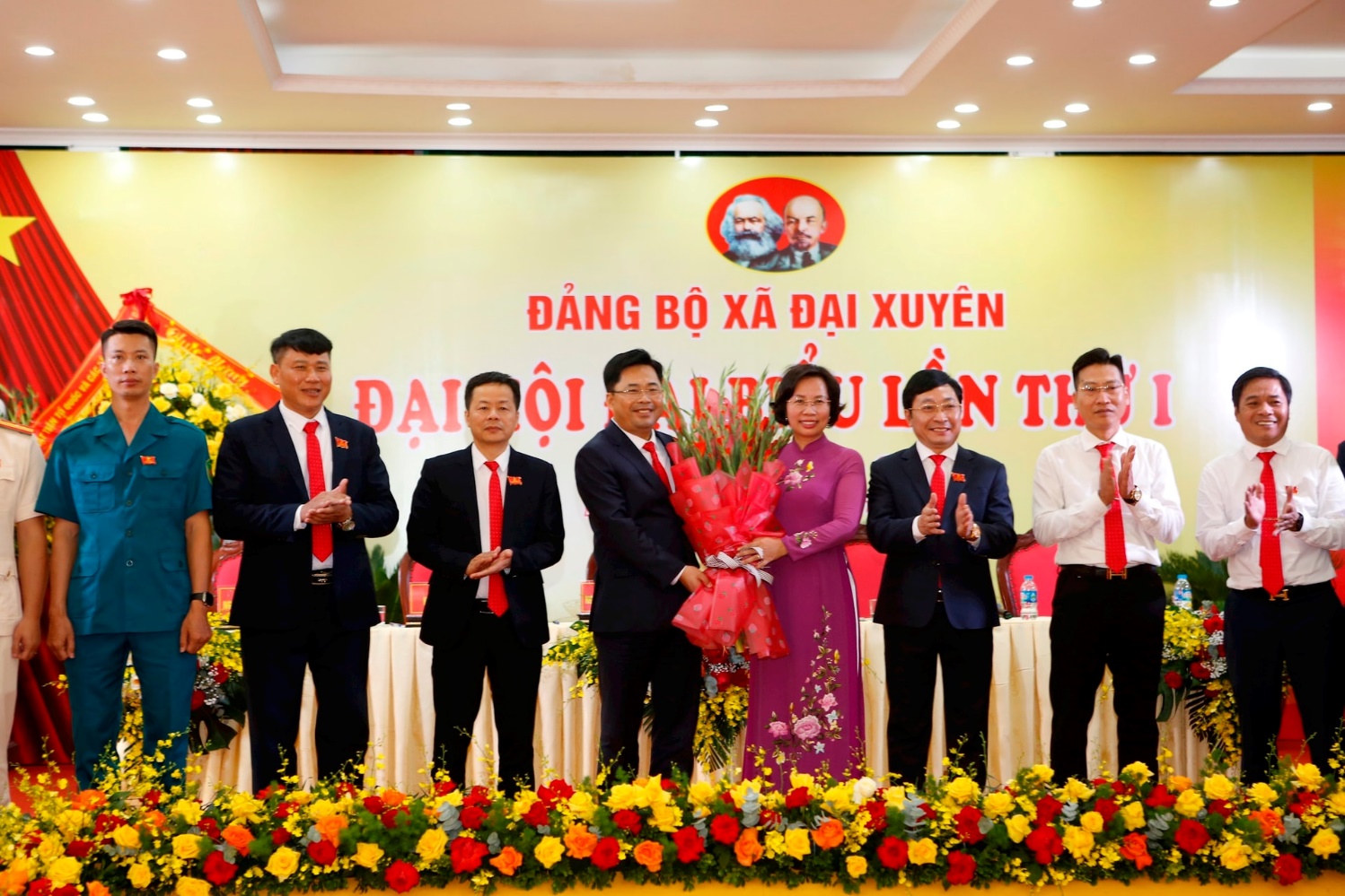 Đại hội đại biểu Đảng bộ xã Đại Xuyên lần thứ I, nhiệm kỳ 2025 -2030: Vững bước tiến vào kỷ nguyên mới- Ảnh 10.