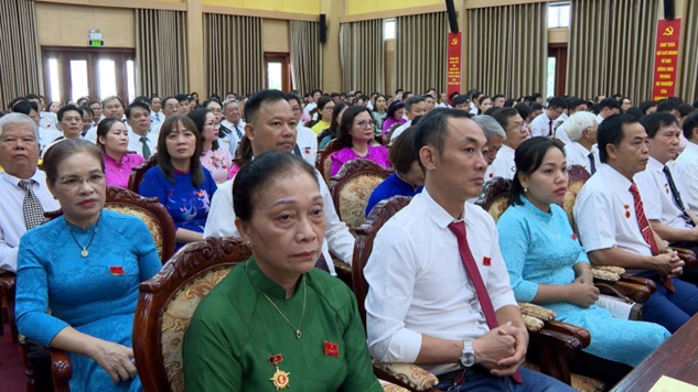 Ngày làm việc thứ nhất Đại hội đại biểu Đảng bộ xã Hoài Đức lần thứ I, nhiệm kỳ 2025-2030- Ảnh 9.