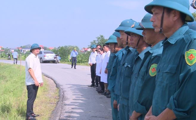 Xã Phúc Lộc tổ chức Diễn tập thực hành xử lý một số tình huống trong công tác phòng, chống thiên tai- Ảnh 6.