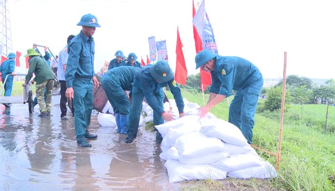Xã Phúc Lộc tổ chức Diễn tập thực hành xử lý một số tình huống trong công tác phòng, chống thiên tai- Ảnh 9.