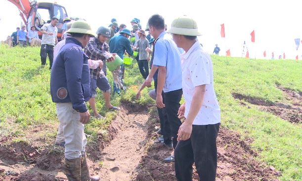 Xã Phúc Lộc tổ chức Diễn tập thực hành xử lý một số tình huống trong công tác phòng, chống thiên tai- Ảnh 12.