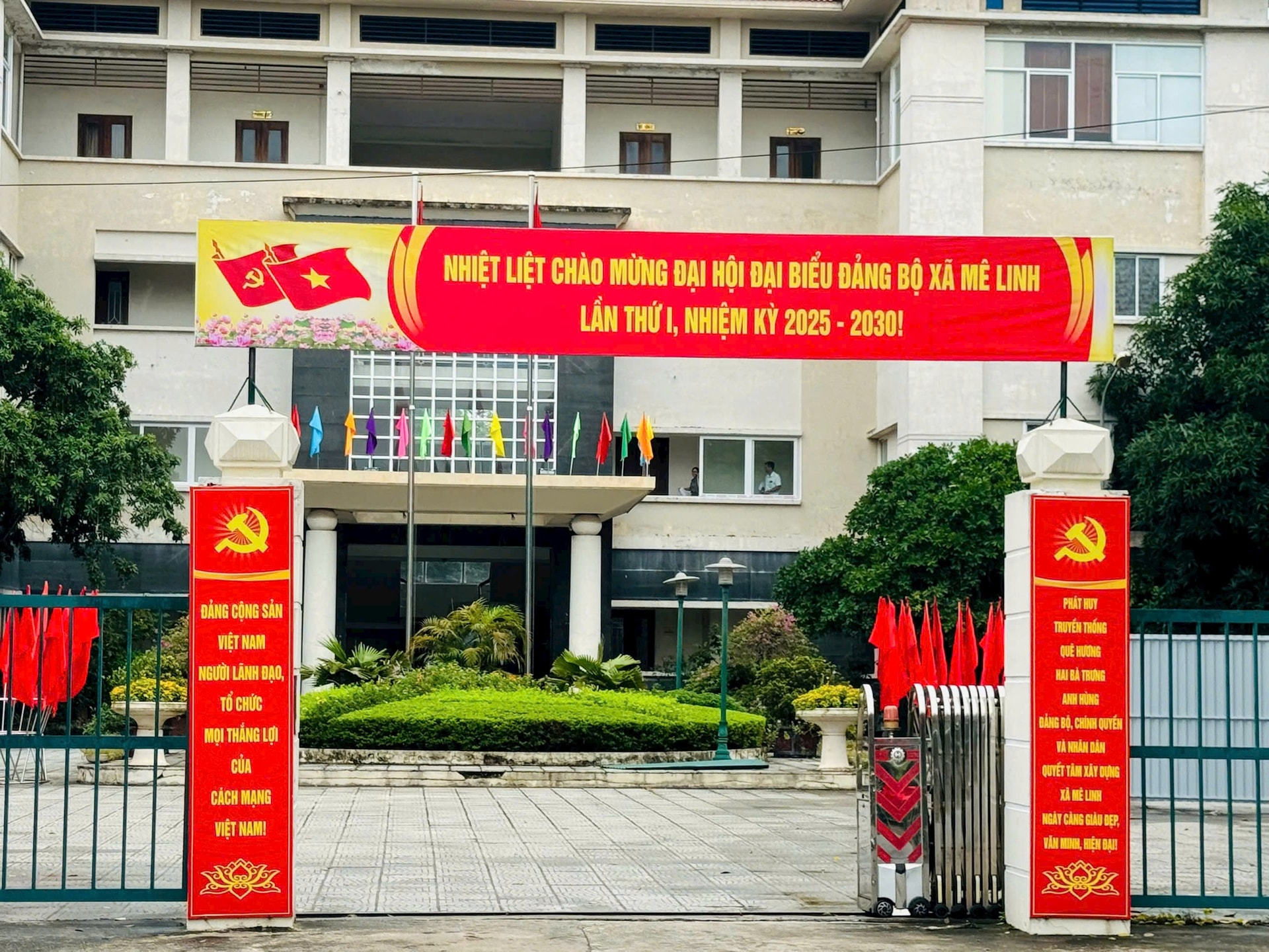 Đại hội đại biểu Đảng bộ xã Mê Linh lần thứ I, nhiệm kỳ 2025-2030:Phát huy truyền thống Anh hùng, khơi dậy khát vọng phát triển- Ảnh 5.