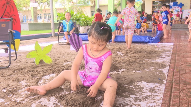 Trường mầm non Đức Thượng tổ chức Ngày hội “Nước và sắc màu” hè 2025- Ảnh 10.
