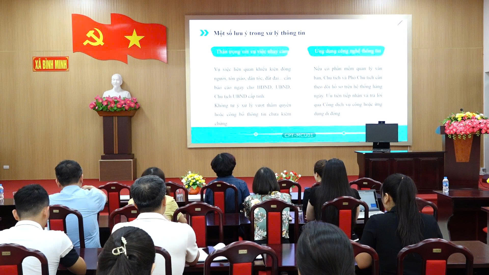 TẬP HUẤN CHỨC NĂNG, NHIỆM VỤ CỦA NGÀNH NỘI VỤ CHO CÁN BỘ, CÔNG CHỨC CẤP XÃ TRÊN TOÀN QUỐC