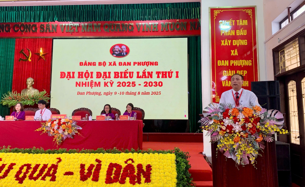 Phiên trù bị Đại hội Đại biểu Đảng bộ xã Đan Phượng lần thứ I, nhiệm kỳ 2025-2030.- Ảnh 2.