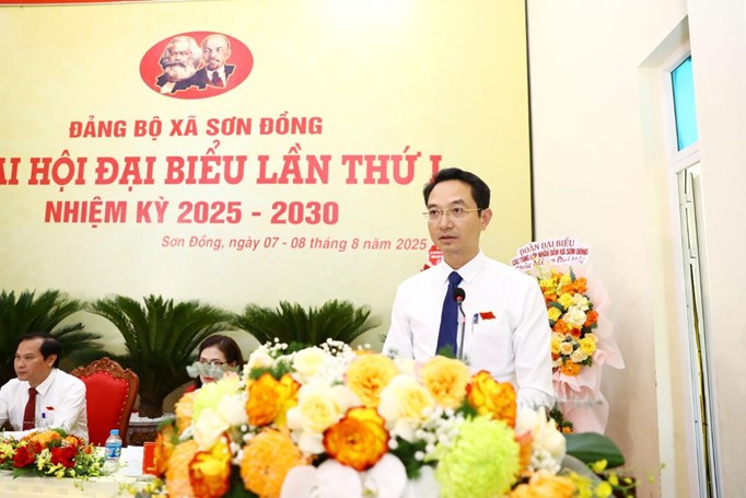 Đại hội Đại biểu Đảng bộ xã Sơn Đồng lần thứ I - Khởi đầu cho một nhiệm kỳ đổi mới mạnh mẽ, phát triển bền vững, tạo ra nhiều đột phá mới- Ảnh 13.