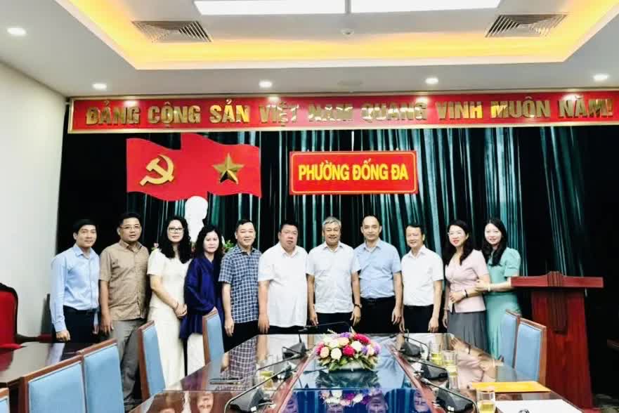 Sở Tài chính hỗ trợ cán bộ chuyên môn cho phường Đống Đa- Ảnh 1.