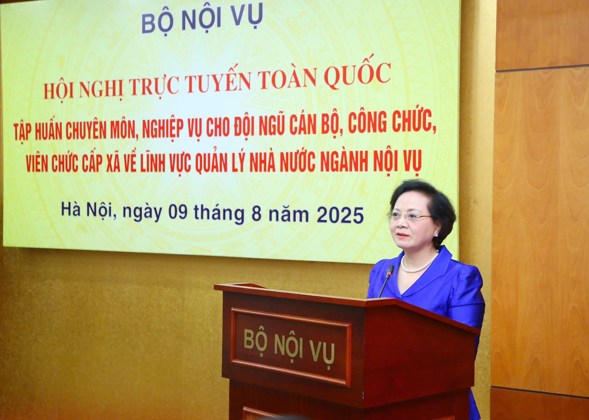 Xã Nam Phù dự Hội nghị tập huấn chuyên môn, nghiệp vụ cho đội ngũ cán bộ, công chức, viên chức cấp xã về lĩnh vực quản lý Nhà nước ngành Nội vụ- Ảnh 6.