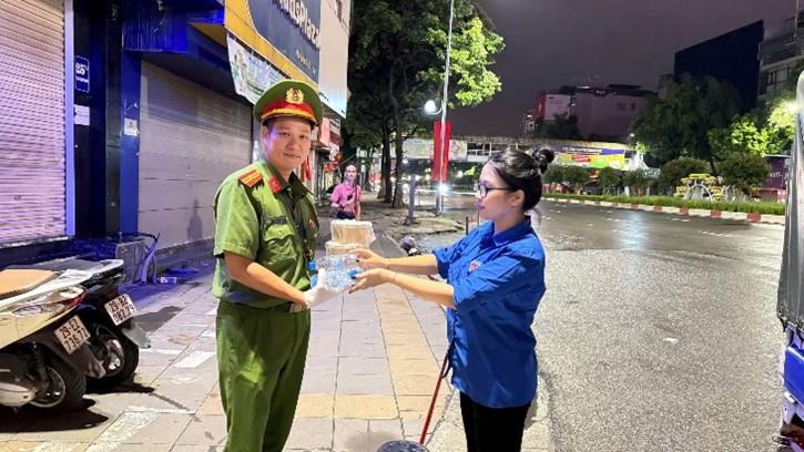 Công an phường Yên Hòa quyết tâm bảo đảm tốt hậu cần cho nhiệm vụ A80- Ảnh 5.