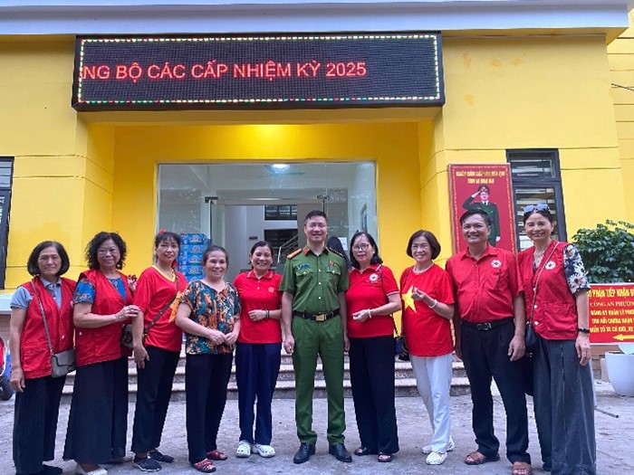 Công an phường Yên Hòa quyết tâm bảo đảm tốt hậu cần cho nhiệm vụ A80- Ảnh 4.