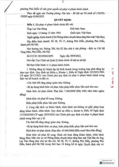 Quyết định xử phạt vi phạm hành chính- Ảnh 2.