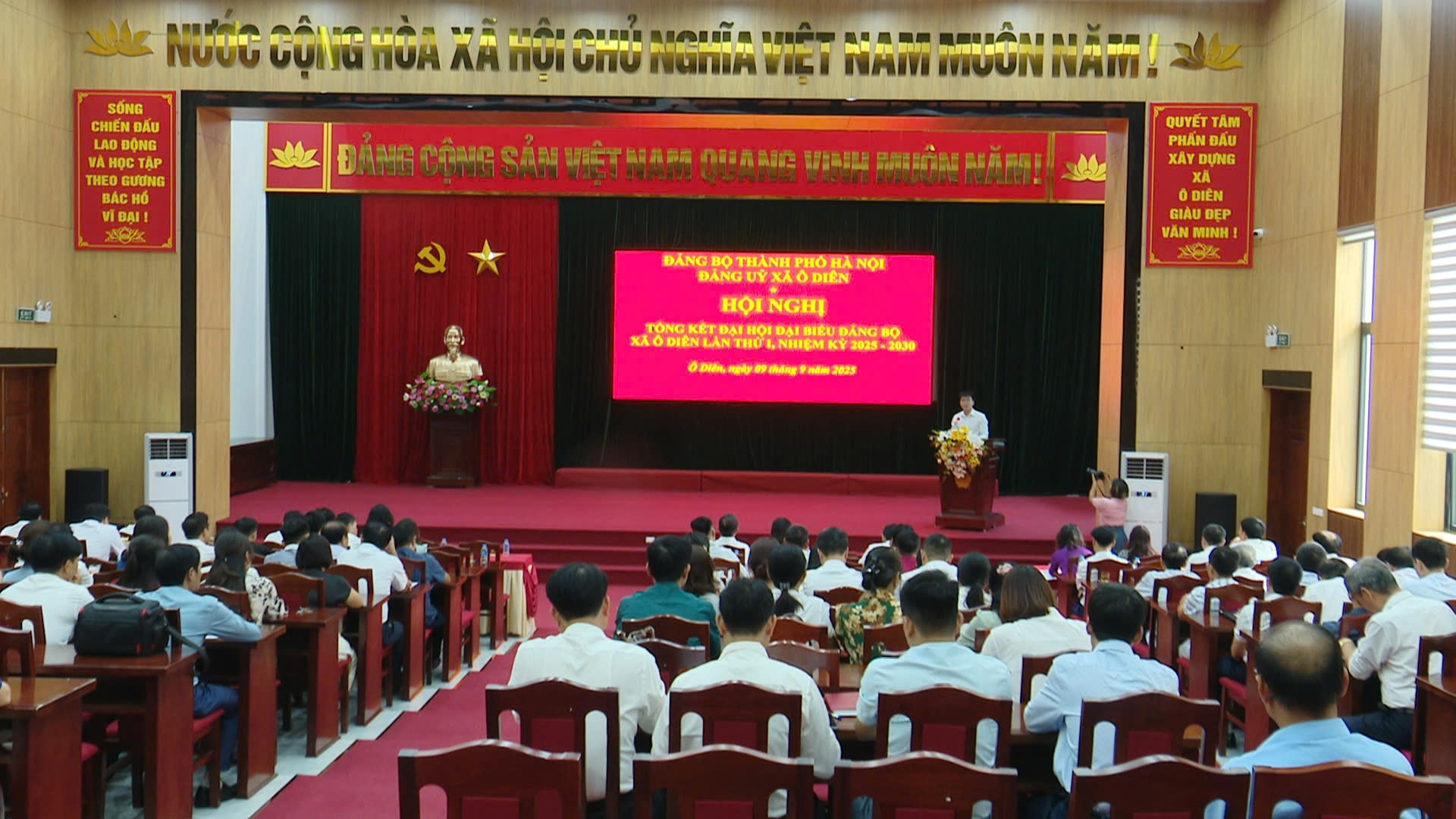 Đảng ủy xã tổng kết công tác tổ chức Đại hội Đại biểu Đảng bộ lần I, nhiệm kỳ 2025 - 2030- Ảnh 1.