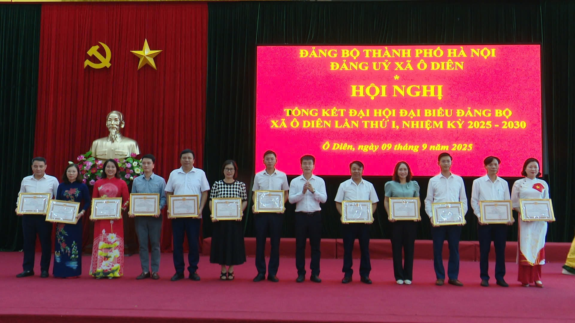 Đảng ủy xã tổng kết công tác tổ chức Đại hội Đại biểu Đảng bộ lần I, nhiệm kỳ 2025 - 2030- Ảnh 3.