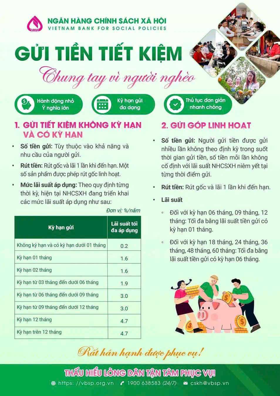 Cùng chung tay gửi tiền tiết kiệm - Xây dựng quê hương giàu đẹp- Ảnh 1.