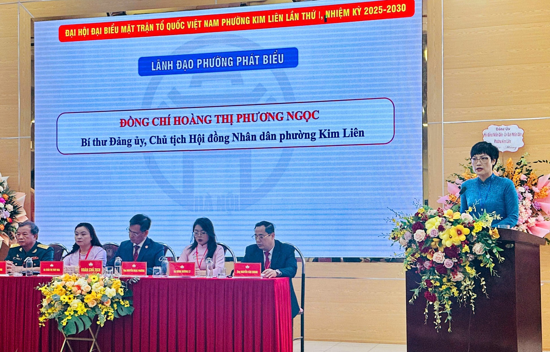 Phường Kim Liên: Đại hội đại biểu Mặt trận Tổ quốc Việt Nam phường Kim Liên lần thứ I, nhiệm kỳ 2025-2030- Ảnh 5.