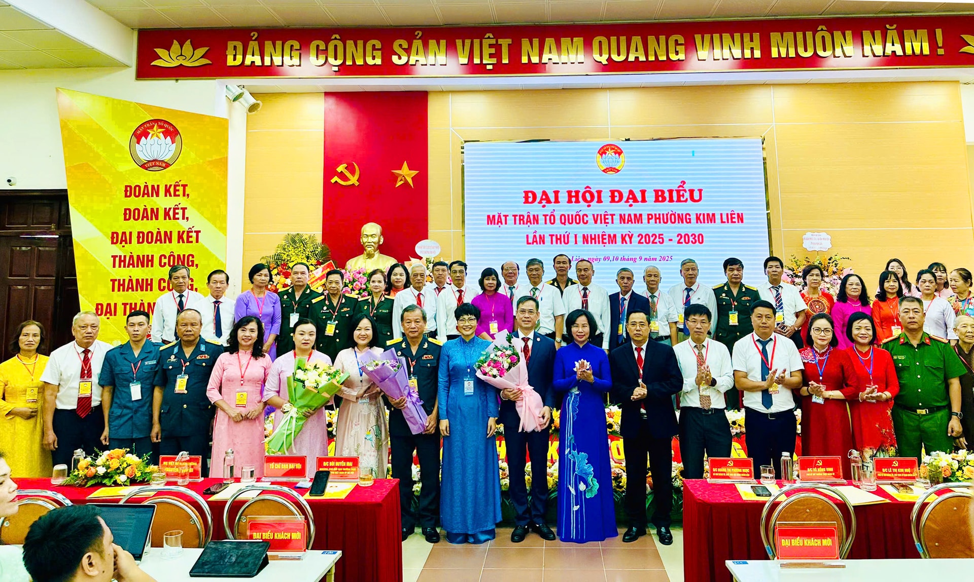 Phường Kim Liên: Đại hội đại biểu Mặt trận Tổ quốc Việt Nam phường Kim Liên lần thứ I, nhiệm kỳ 2025-2030- Ảnh 7.