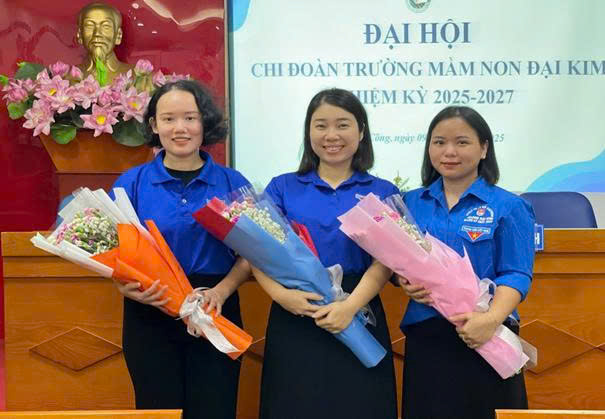 TRƯỜNG MẦM NON ĐẠI KIM TỔ CHỨC THÀNH CÔNG ĐẠI HỘI CHI ĐOÀN NHIỆM KỲ 2025 - 2027- Ảnh 3.