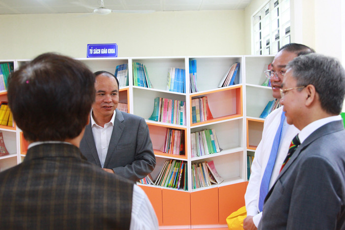 Khánh thành công trình "Thư viện xanh" tại trường Trung học cơ sở Thịnh Quang- Ảnh 7.